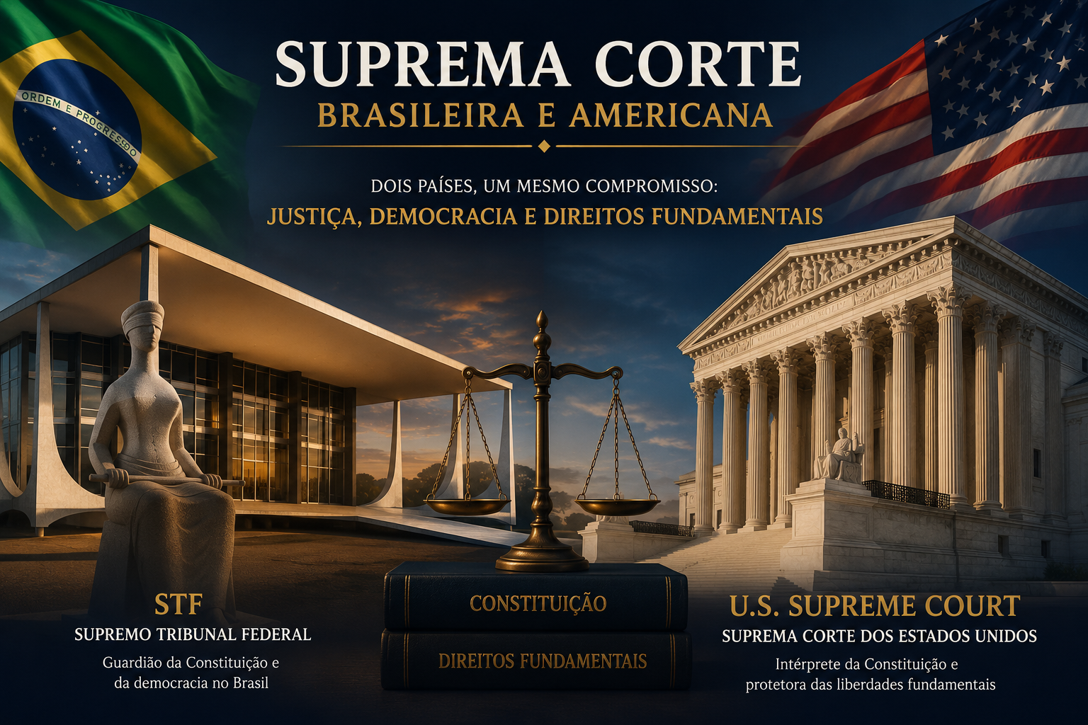 Suprema Corte dos EUA tem blocos ideológicos; como funciona no Brasil?