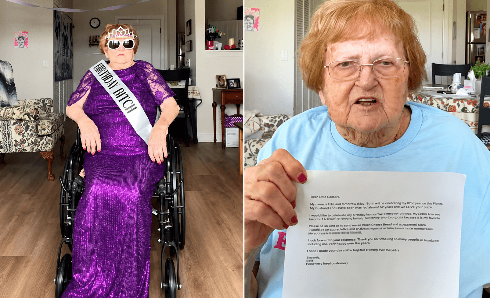 Idosa influencer de 96 anos é ameaçada de expulsão de asilo por promover festas ‘agitadas’ com álcool
