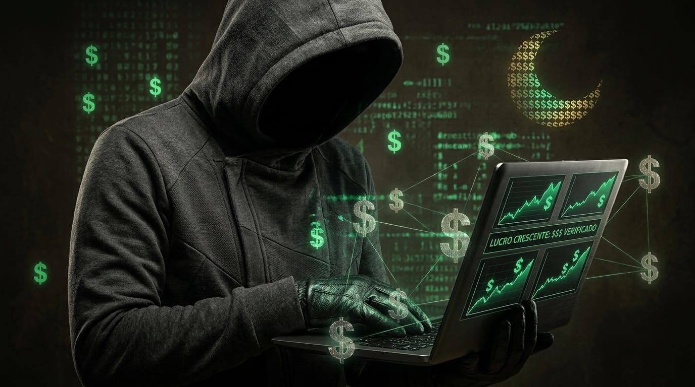Banco não responde por golpe do falso link se culpa é da vítima.